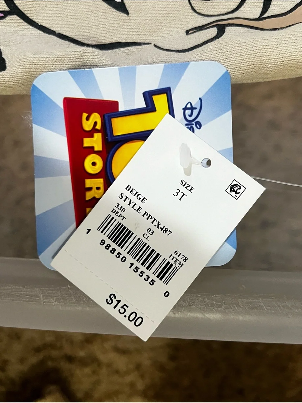 Toy Story Matching Set NWT